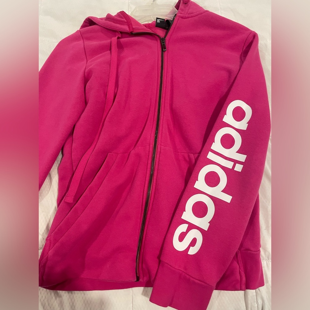 pink adidas jacket